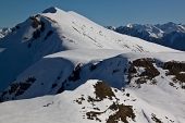 Salita invernale al PIZZO BACIAMORTI dal RIFUGIO GHERARDI il 6 marzo 2011 - FOTOGALLERY